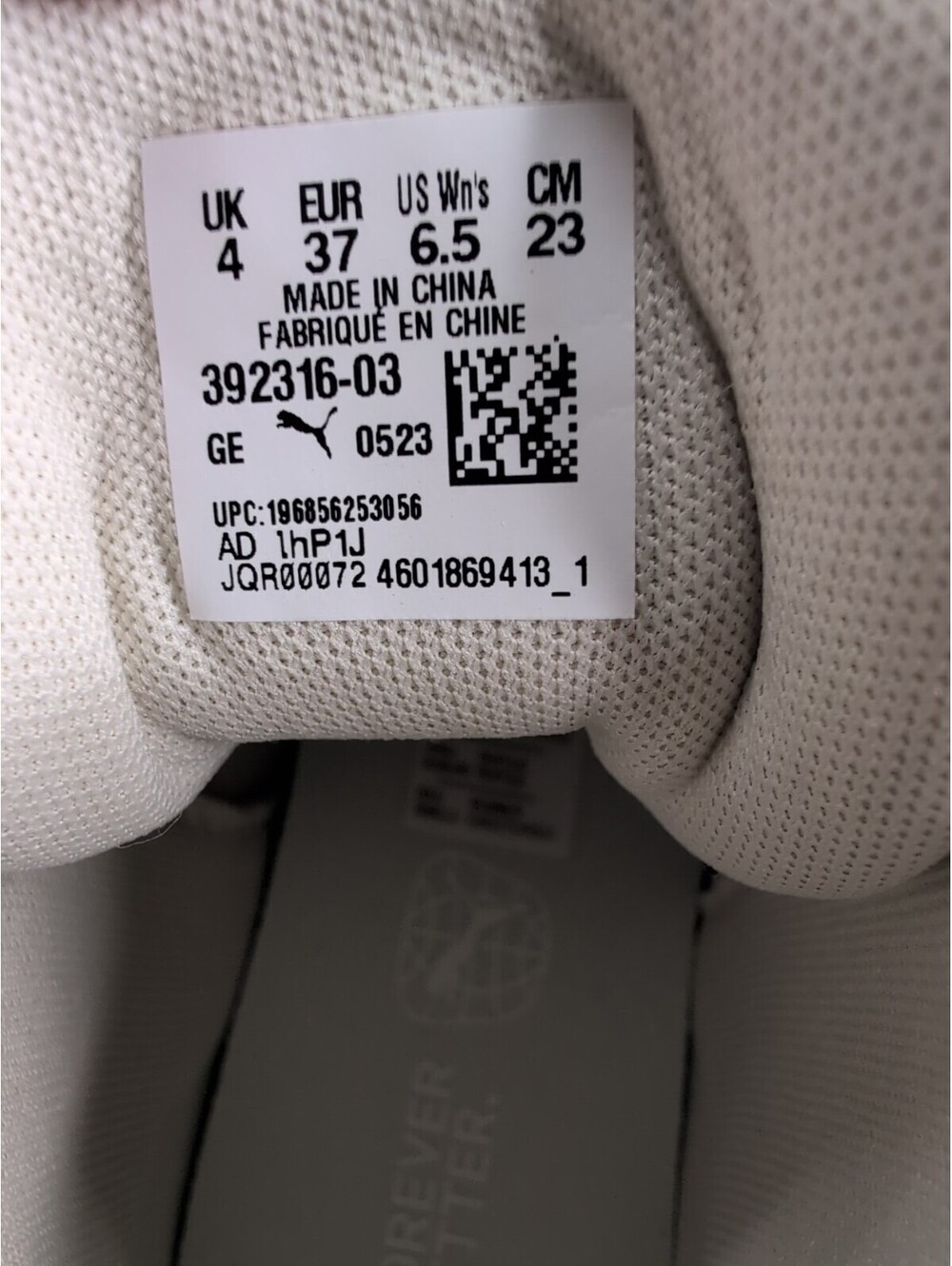 PUMA Mayra Lace Up High Top Womens Off White Sneakers Casual Shoes 39231603 - Picture 12 of 15